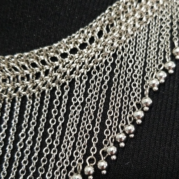 Waterfall Statement Collar Necklace by C + I - Picture 2 of 3